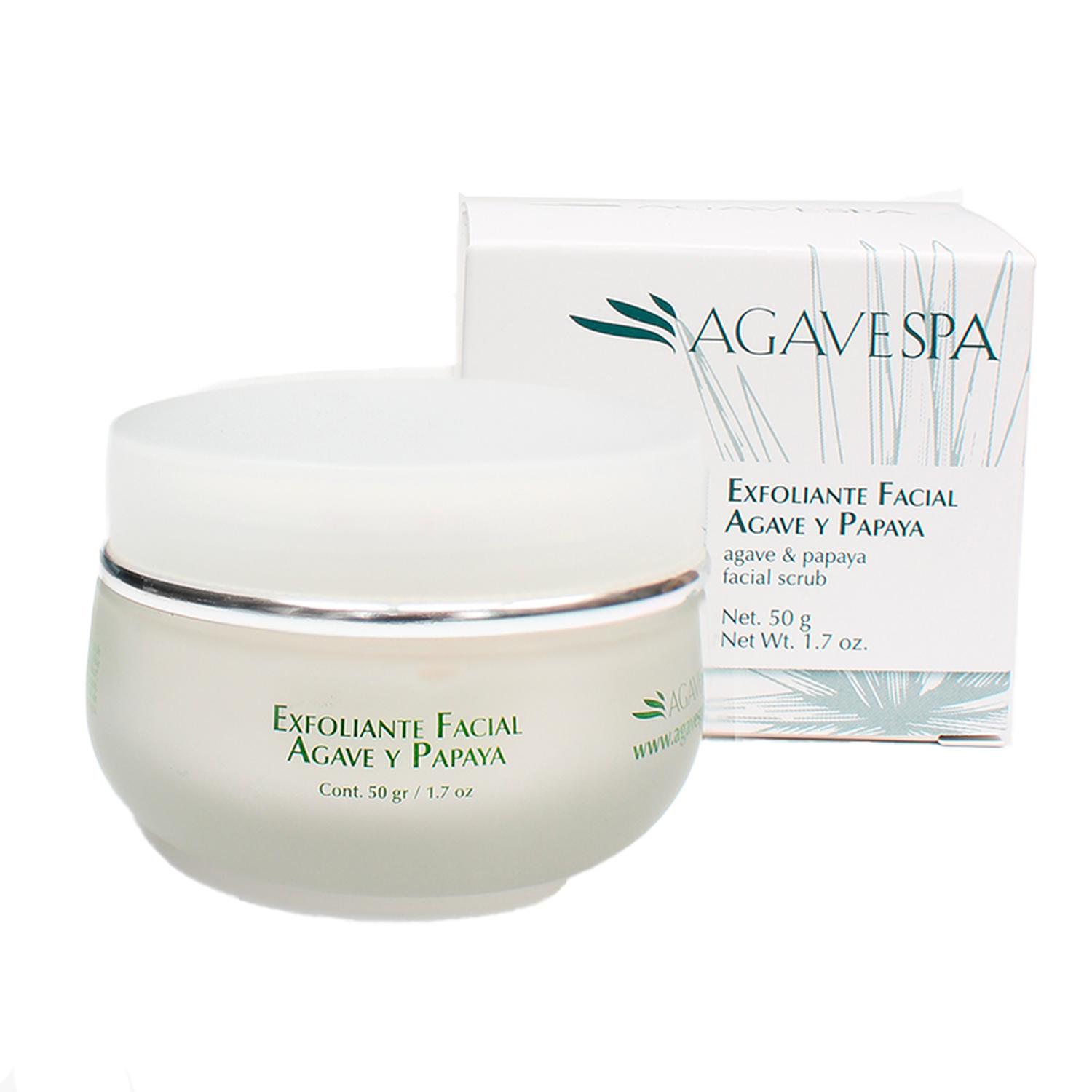 Exfoliante Facial Agave y Papaya