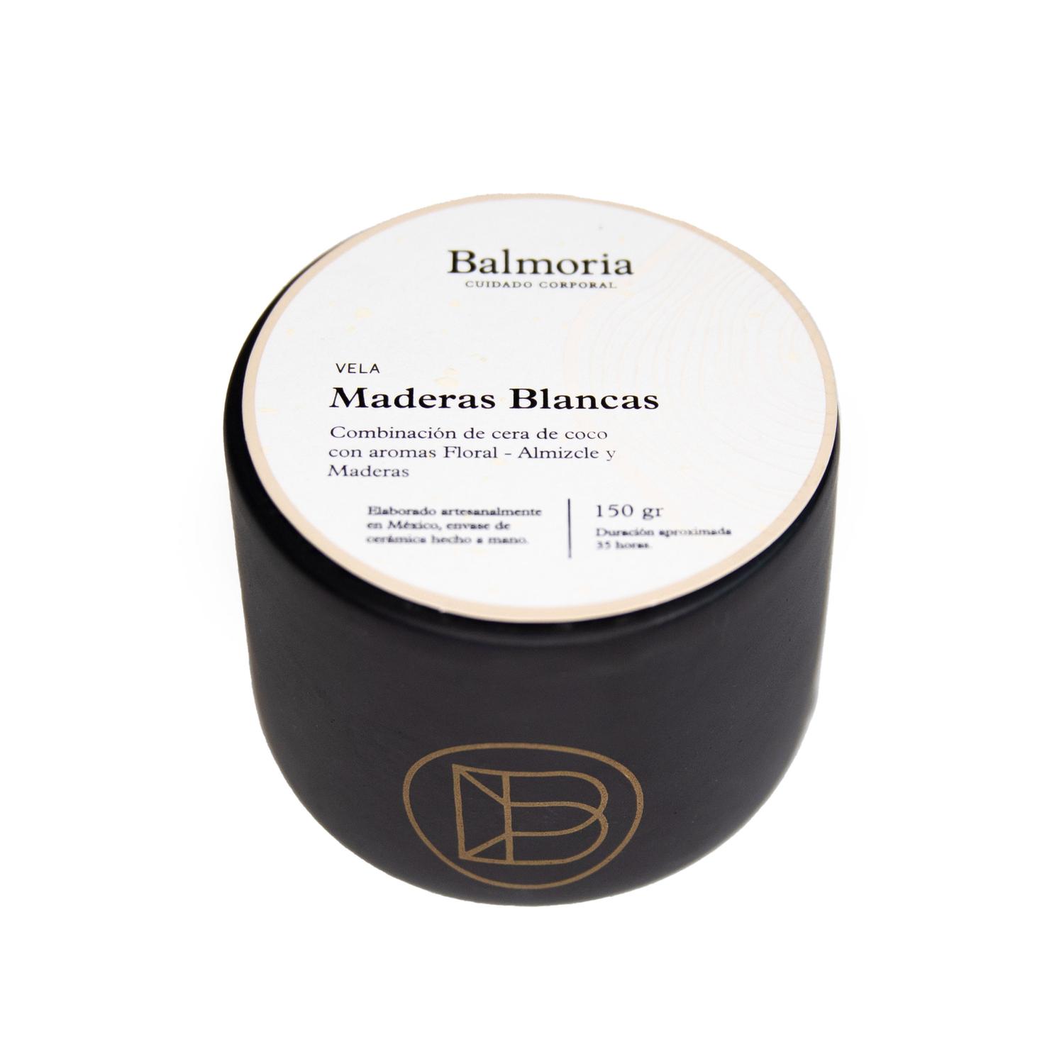 Vela Aromática Maderas Blancas